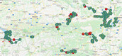passathon 2021 Österreich-Karte, Foto: Google / passathon