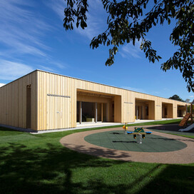 Passivhaus-Kindergarten Feldgasse, Deutsch-Wagram Foto: Architekt Juri Troy