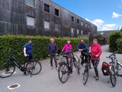 Exkursion anlässlich der Vorarlberger Umweltwoche. Auch Bundesrat Adi Gross begleitete uns auf einer Tour , Foto: passathon